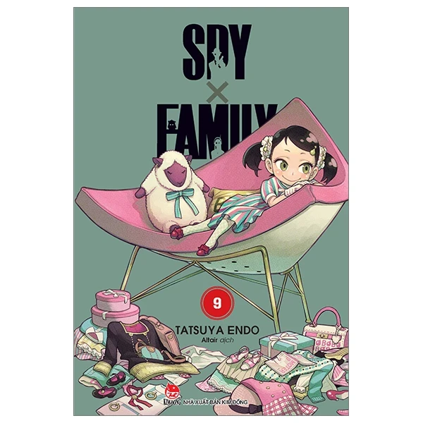 Spy X Family - Tập 9 - Tatsuya Endo (Mới 100%) Truyện tranh, NXB Kim Đồng - SÁCH ĐẠI HỌC