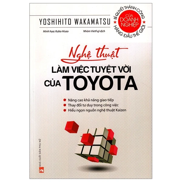 Nghệ Thuật Làm Việc Tuyệt Vời Của Toyota - Yoshihito Wakamatsu, Kubo Hisao (Mới 100%) Nhân vật, bài học kinh doanh, NXB Phụ Nữ - SÁCH ĐẠI HỌC