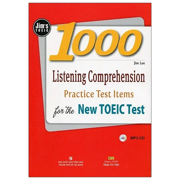 1000 Listening Comprehension Practice Test Items For The New TOEIC Test - Jim Lee (Mới 100%) Tiếng Anh, NXB Tổng Hợp TPHCM - SÁCH ĐẠI HỌC