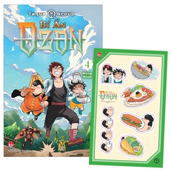 Bí Ẩn Ozon - Tập 4: Hùng Minh - Taqua Group (Mới 100%) Truyện tranh, NXB Kim Đồng - SÁCH ĐẠI HỌC