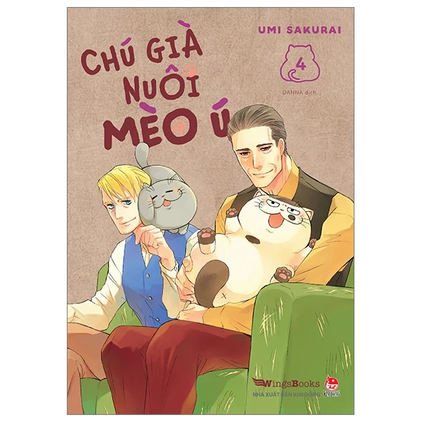 Chú Già Nuôi Mèo Ú - Tập 4 - Umi Sakurai (Mới 100%) Manga, comic, NXB Kim Đồng - SÁCH ĐẠI HỌC