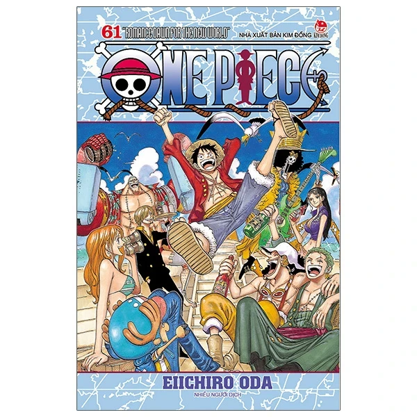 One Piece - Tập 61: Romance Dawn For The New World - Eiichiro Oda (Mới 100%) Truyện tranh, NXB Kim Đồng - SÁCH ĐẠI HỌC