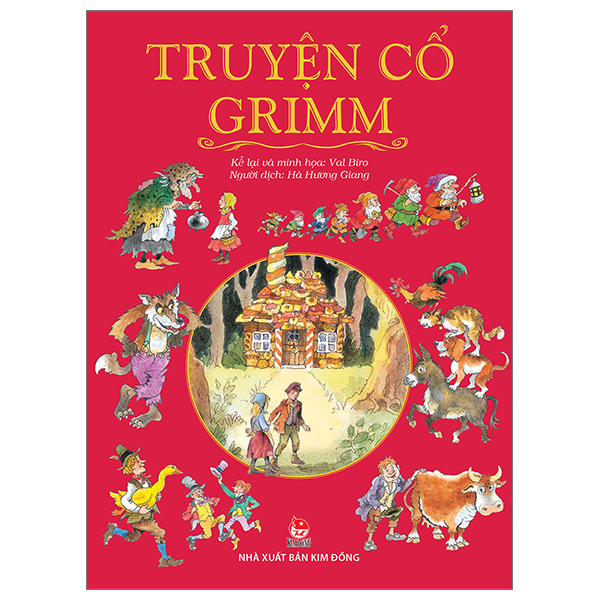 Truyện Cổ Grimm - Val Biro (Mới 100%) Truyện thiếu nhi, NXB Kim Đồng - SÁCH ĐẠI HỌC