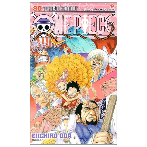 One Piece - Tập 80: Tuyên Ngôn Về Thời Đại Mới- Eiichiro Oda (Mới 100%) Truyện tranh, NXB Kim Đồng - SÁCH ĐẠI HỌC