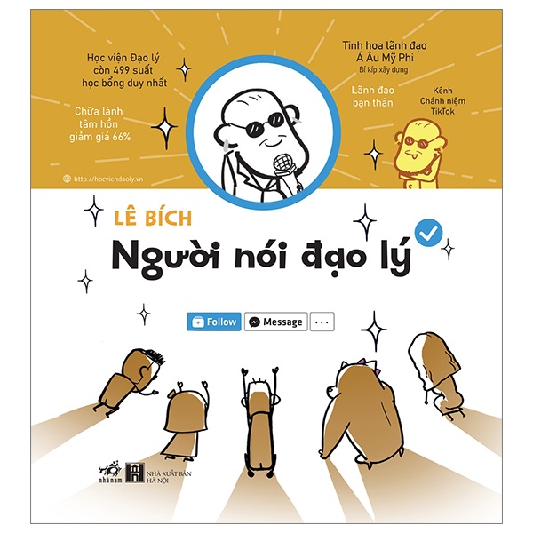 Người Nói Đạo Lý Thường Sống Khá Giả - Lê Bích (Mới 100%) Hài hước, truyện cười, Nhã Nam - SÁCH ĐẠI HỌC