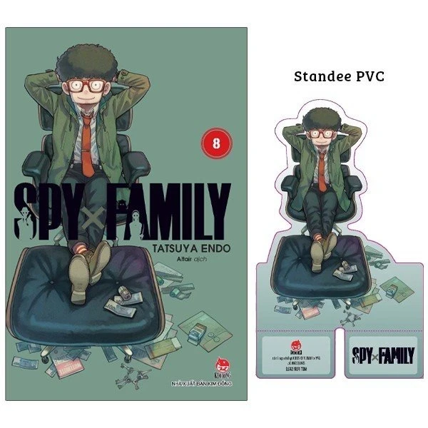 Spy X Family - Tập 8 - Tatsuya Endo (Mới 100%) Truyện tranh, NXB Kim Đồng - SÁCH ĐẠI HỌC