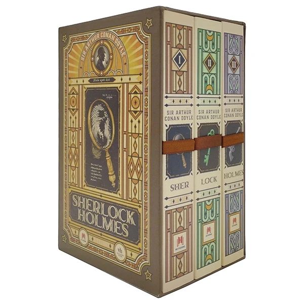 Boxset Sherlock Holmes (Bộ 3 Cuốn) - Sir Arthur Conan Doyle (Mới 100%) Truyện trinh thám, kiếm hiệp, Huy Hoàng - SÁCH ĐẠI HỌC