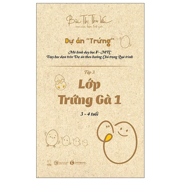 Lớp Trứng Gà 1 - Bùi Thị Thu Vân (Mới 100%) Phát triển kỹ năng, trí tuệ cho trẻ, Thái Hà Books - SÁCH ĐẠI HỌC