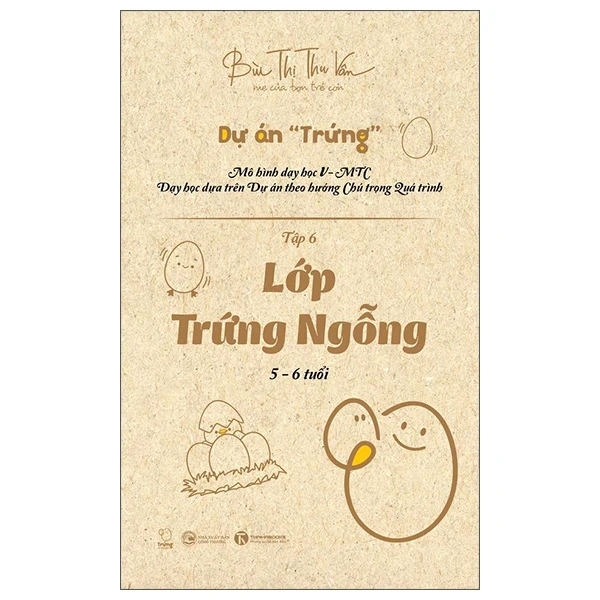Lớp Trứng Ngỗng - Bùi Thị Thu Vân (Mới 100%) Phát triển kỹ năng, trí tuệ cho trẻ, Thái Hà Books - SÁCH ĐẠI HỌC