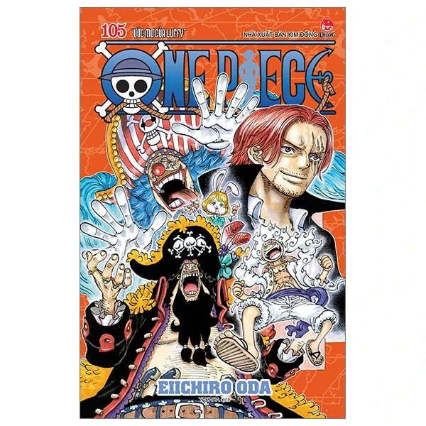 One Piece - Tập 105: “Ước Mơ Của Luffy” - Bản Bìa Gập - Eiichiro Oda (Mới 100%) Manga, comic, NXB Kim Đồng - SÁCH ĐẠI HỌC