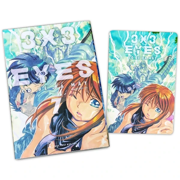 3x3 Eyes - Cô Bé Ba Mắt - Tập 7 - Yuzo Takada (Mới 100%) Truyện tranh, NXB Trẻ - SÁCH ĐẠI HỌC