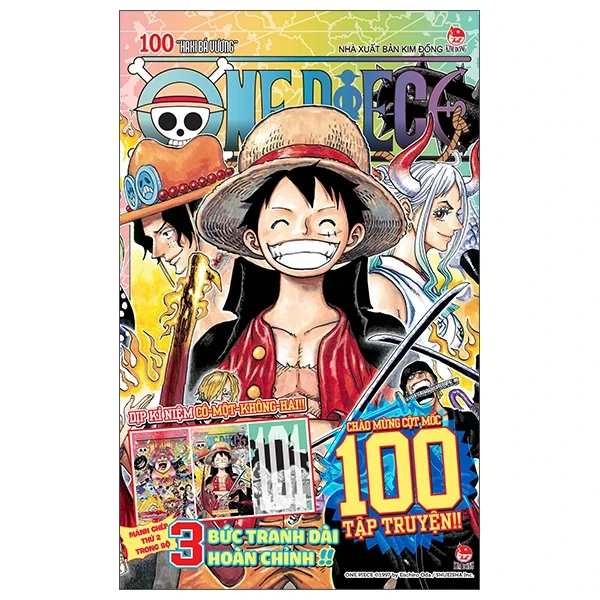 One Piece - Tập 100: Haki Bá Vương - Eiichiro Oda (Mới 100%) Truyện tranh, NXB Kim Đồng - SÁCH ĐẠI HỌC