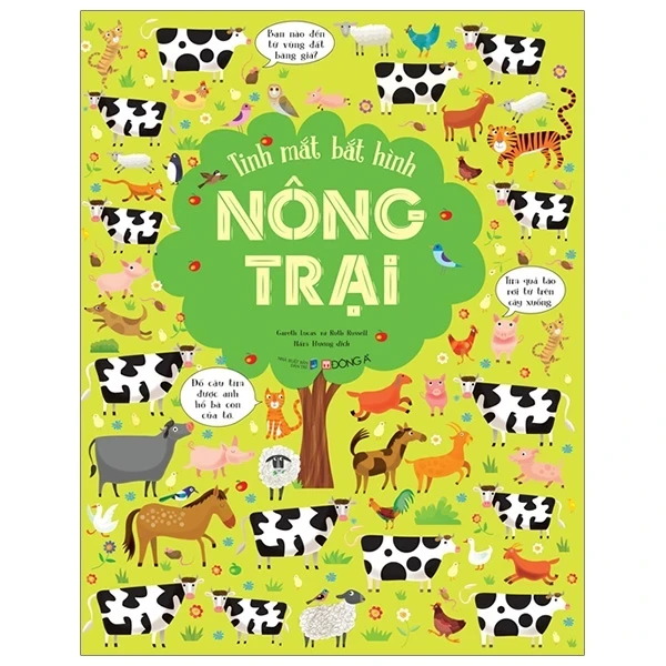 Tinh Mắt Bắt Hình - Nông Trại - Gareth Lucas, Ruth Russell (Mới 100%) Kiến thức, kỹ năng sống cho trẻ, Đông A - SÁCH ĐẠI HỌC