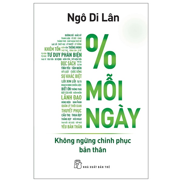 1% Mỗi Ngày - Không Ngừng Chinh Phục Bản Thân - Ngô Di Lân (Mới 100%) Sách tư duy, kỹ năng sống, NXB Trẻ - SÁCH ĐẠI HỌC