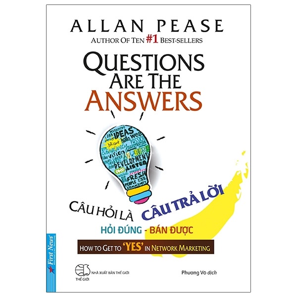 Câu Hỏi Là Câu Trả Lời - Allan Pease (Mới 100%) Sách tư duy, kỹ năng sống, First News - SÁCH ĐẠI HỌC