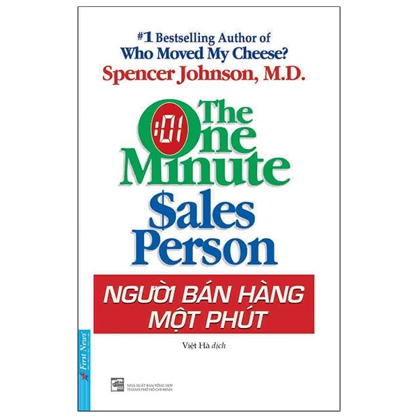 Người Bán Hàng Một Phút - Spencer Johnson (Mới 100%) Marketing, bán hàng, First News - SÁCH ĐẠI HỌC