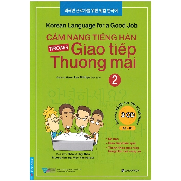 Cẩm Nang Tiếng Hàn Trong Giao Tiếp Thương Mại - Tập 2 - Lee Mi-Hye (Mới 100%) Tiếng Hàn, First News - SÁCH ĐẠI HỌC