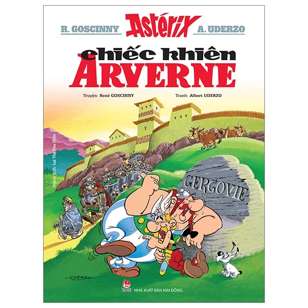 Astérix - Chiếc Khiên Arverne - René Goscinny, Albert Uderzo (Mới 100%) Truyện tranh, NXB Kim Đồng - SÁCH ĐẠI HỌC