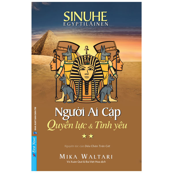 Người Ai Cập - Quyền Lực Và Tình Yêu - Tập 2 - Mika Waltari (Mới 100%) Tiểu thuyết, First News - SÁCH ĐẠI HỌC