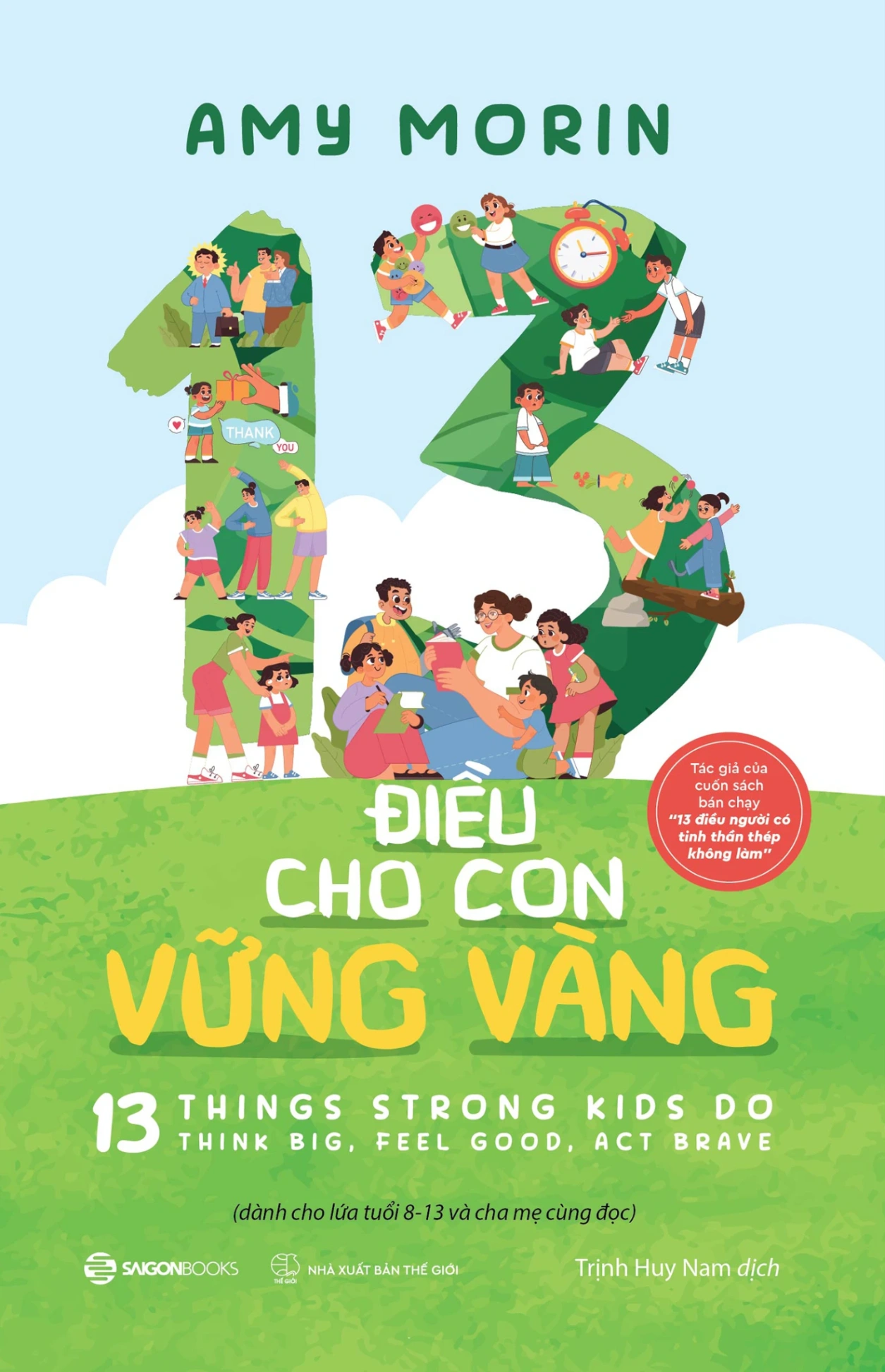 13 Điều Cho Con Vững Vàng - Amy Morin (Mới 100%) Phát triển kỹ năng, trí tuệ cho trẻ, SaigonBooks - SÁCH ĐẠI HỌC