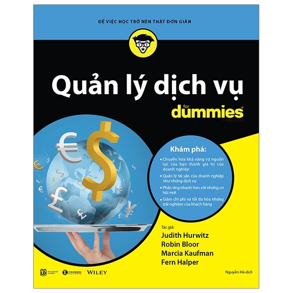 Quản Lý Dịch Vụ For Dummies - Judith Hurwitz, Robin Bloor, Marcia Kaufman, Fern Halper (Mới 100%) Quản trị, lãnh đạo, Thái Hà Books - SÁCH ĐẠI HỌC