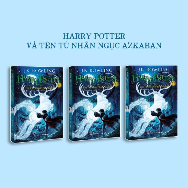Harry Potter - Tập 3 - Khổ Nhỏ (Bộ 3 Cuốn) - J. K. Rowling (Mới 100%) Huyền bí, giả tưởng, kinh dị, NXB Trẻ - SÁCH ĐẠI HỌC