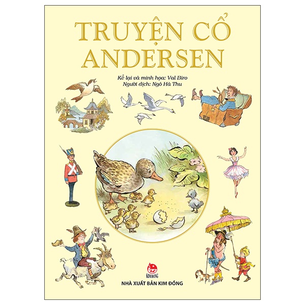 Truyện Cổ Andersen - Val Biro (Mới 100%) Truyện thiếu nhi, NXB Kim Đồng - SÁCH ĐẠI HỌC