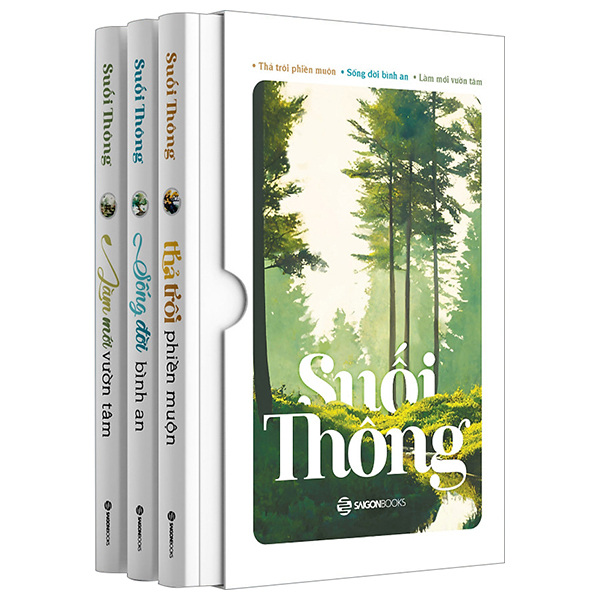 Bộ Sách Suối Thông (Bộ 3 Cuốn) - Suối Thông (Mới 100%) Phật giáo, SaigonBooks - SÁCH ĐẠI HỌC