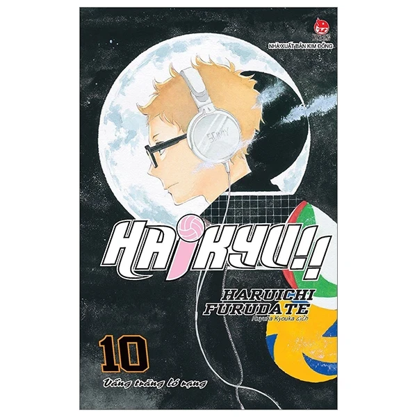 Haikyu!! - Tập 10: Vầng Trăng Ló Rạng - Haruichi Furudate (Mới 100%) Truyện tranh, NXB Kim Đồng - SÁCH ĐẠI HỌC