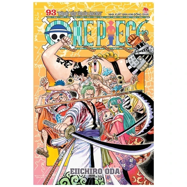 One Piece - Tập 93: Nhân Vật Tiếng Tăm Của Làng Ebisu - Eiichiro Oda (Mới 100%) Truyện tranh, NXB Kim Đồng - SÁCH ĐẠI HỌC