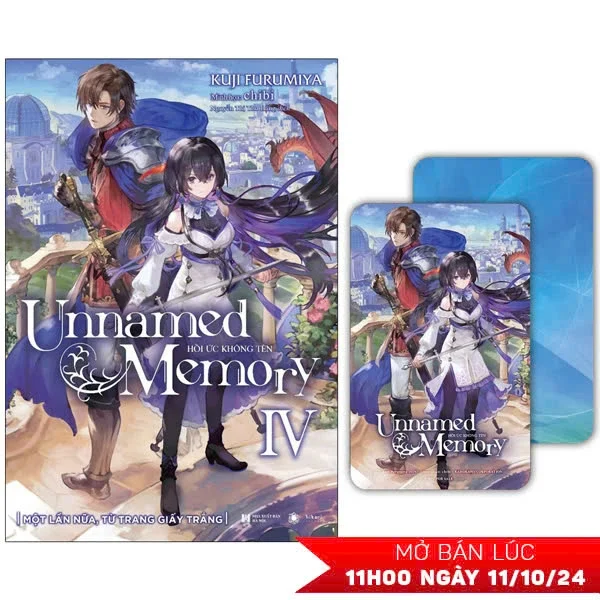 Unnamed Memory - Hồi Ức Không Tên - Tập 4 - Kuji Furumiya, chibi (Mới 100%) Light novel, Thái Hà Books - SÁCH ĐẠI HỌC