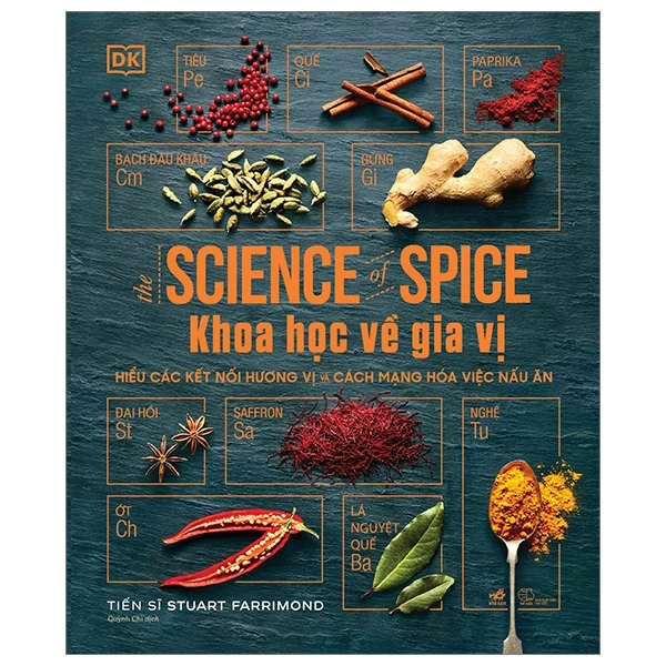 Khoa Học Về Gia Vị - Hiểu Các Kết Nối Hương Vị Và Cách Mạng Hóa Việc Nấu Ăn (Bìa Cứng) - TS. Stuart Farrimond, DK (Mới 100%) Kiến thức bách khoa, Nhã Nam - SÁCH ĐẠI HỌC