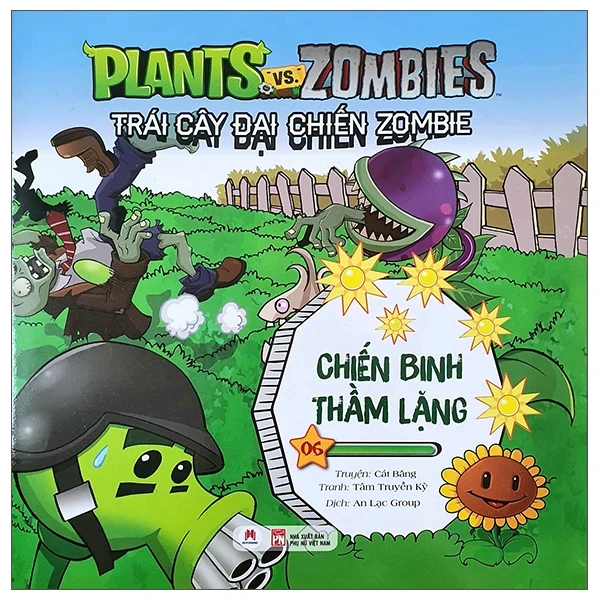 Trái Cây Đại Chiến Zombies - Tập 6: Chiến Binh Thầm Lặng - An Lạc Group (Mới 100%) Truyện tranh, NXB Kim Đồng - SÁCH ĐẠI HỌC