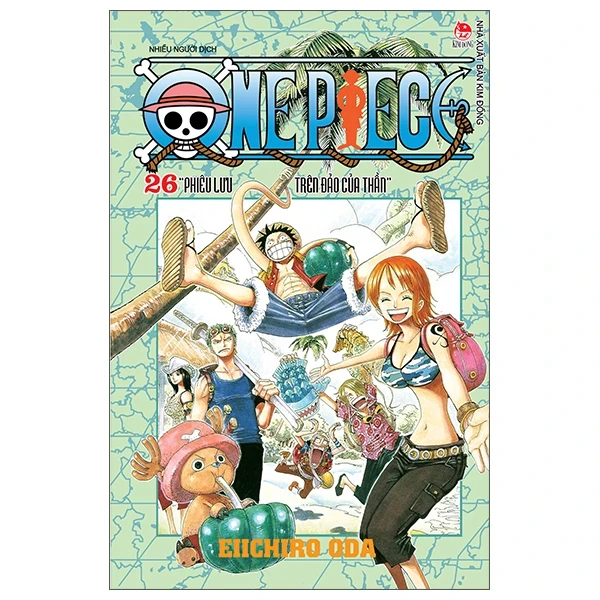 One Piece - Tập 26: Phiêu Lưu Trên Đảo Của Thần - Eiichiro Oda (Mới 100%) Truyện tranh, NXB Kim Đồng - SÁCH ĐẠI HỌC