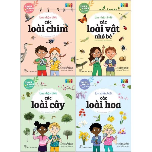 Combo Thiên Nhiên Muôn Màu - STEM (Bộ 4 Cuốn) - Sandra Lebrun, Mary Gribouille (Mới 100%) Kiến thức bách khoa, NXB Trẻ - SÁCH ĐẠI HỌC