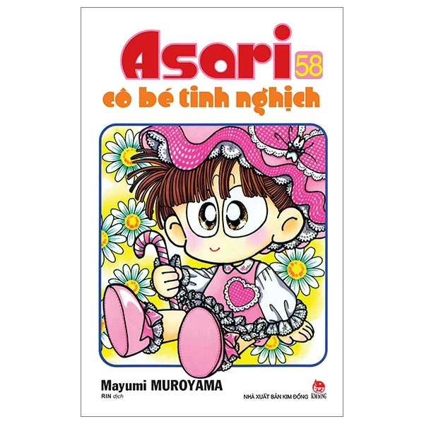Asari - Cô Bé Tinh Nghịch - Tập 58 - Mayumi Muroyama (Mới 100%) Manga, comic, NXB Kim Đồng - SÁCH ĐẠI HỌC