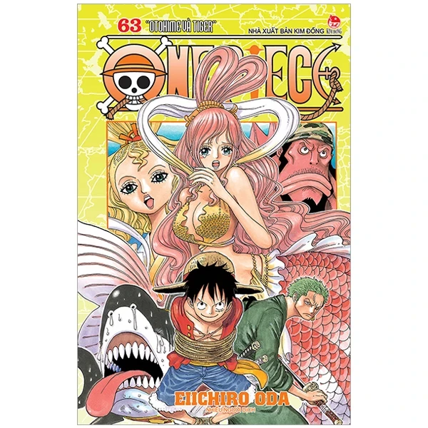 One Piece - Tập 63: Otohime Và Tiger - Eiichiro Oda (Mới 100%) Truyện tranh, NXB Kim Đồng - SÁCH ĐẠI HỌC