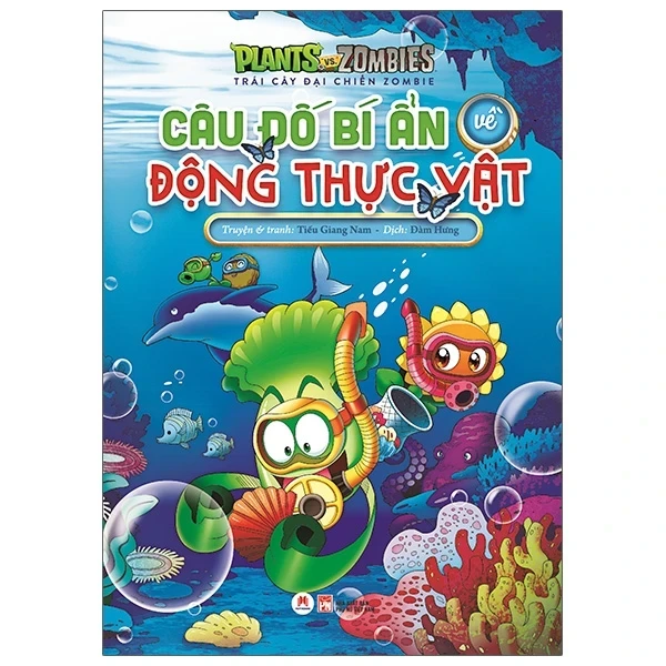 Trái Cây Đại Chiến Zombie - Câu Đố Bí Ẩn Về Động Thực Vật - Tiếu Giang Nam (Mới 100%) Kiến thức bách khoa, Huy Hoàng - SÁCH ĐẠI HỌC