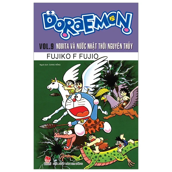 Doraemon - Truyện Dài - Tập 9: Nobita Và Nước Nhật Thời Nguyên Thủy - Fujiko F Fujio (Mới 100%) Truyện tranh, NXB Kim Đồng - SÁCH ĐẠI HỌC