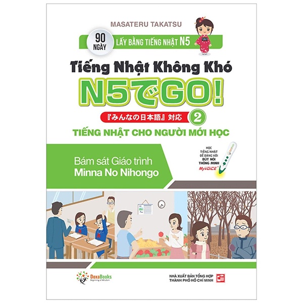 Tiếng Nhật Không Khó - Tiếng Nhật Cho Người Mới Học 2 - Masateru Takatsu (Mới 100%) Tiếng Nhật, First News - SÁCH ĐẠI HỌC