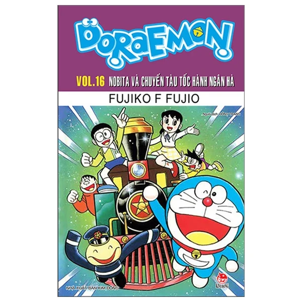 Doraemon - Truyện Dài - Tập 16: Nobita Và Chuyến Tàu Tốc Hành Ngân Hà - Fujiko F Fujio (Mới 100%) Truyện tranh, NXB Kim Đồng - SÁCH ĐẠI HỌC