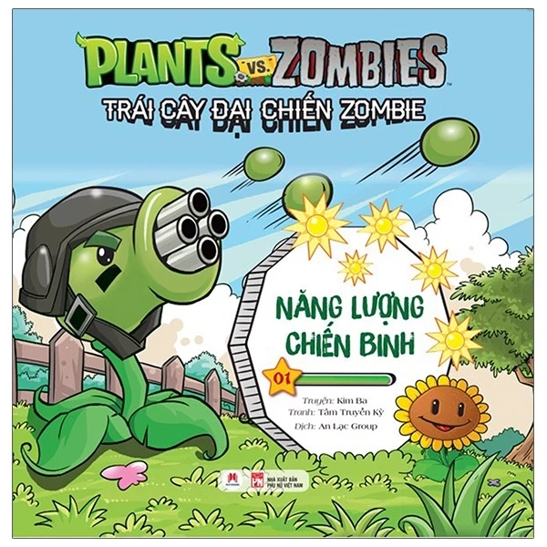 Trái Cây Đại Chiến Zombies - Tập 1: Năng Lượng Chiến Binh - An Lạc Group (Mới 100%) Truyện tranh, NXB Kim Đồng - SÁCH ĐẠI HỌC