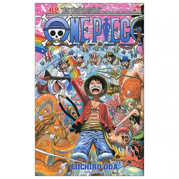 One Piece - Tập 62: Hành Trình Ở Đảo Người Cá - Eiichiro Oda (Mới 100%) Truyện tranh, NXB Kim Đồng - SÁCH ĐẠI HỌC