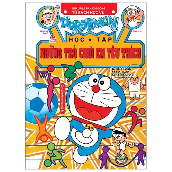 Doraemon Học Tập - Những Trò Chơi Em Yêu Thích - Fujiko F Fujio, Kanjiro Kobayashi, Yukihiro Mitani (Mới 100%) Truyện tranh, NXB Kim Đồng - SÁCH ĐẠI HỌC