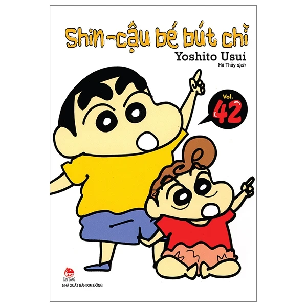 Shin - Cậu Bé Bút Chì - Tập 42 - Yoshito Usui (Mới 100%) Truyện tranh, NXB Kim Đồng - SÁCH ĐẠI HỌC