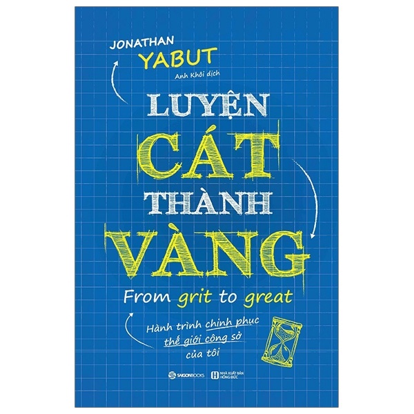 Luyện Cát Thành Vàng - Jonathan Yabut (Mới 100%) Sách tư duy, kỹ năng sống, SaigonBooks - SÁCH ĐẠI HỌC