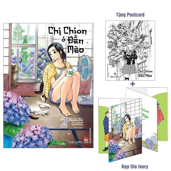 Chị Chion Ở Đền Mèo - Tập 2 - Makoto Ojiro (Mới 100%) Truyện tranh, NXB Kim Đồng - SÁCH ĐẠI HỌC