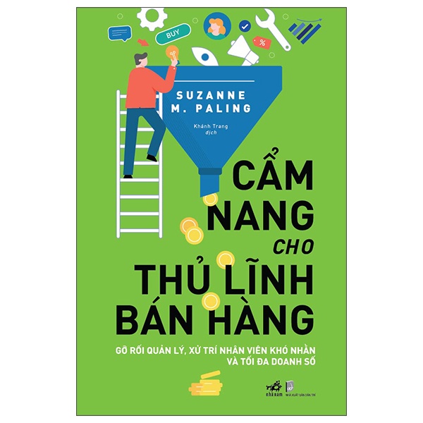 Cẩm Nang Cho Thủ Lĩnh Bán Hàng - Gỡ Rối Quản Lý, Xử Trí Nhân Viên Khó Nhằn Và Tối Đa Doanh Số - Suzanne M. Paling (Mới 100%) Marketing, bán hàng, Nhã Nam - SÁCH ĐẠI HỌC