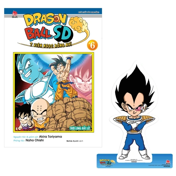 Dragon Ball SD - 7 Viên Ngọc Rồng Nhí - Tập 6: Trời Long Đất Lở - Akira Toriyama, Naho Ohishi (Mới 100%) Truyện tranh, NXB Kim Đồng - SÁCH ĐẠI HỌC