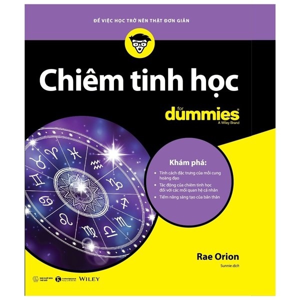 Chiêm Tinh Học For Dummies - Rae Orion (Mới 100%) Sách phong thủy, kinh dịch, Thái Hà Books - SÁCH ĐẠI HỌC